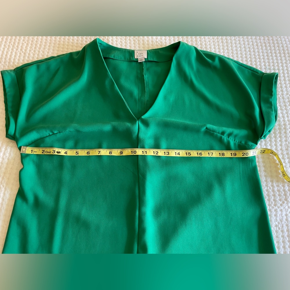 A New Day V Neck Dress in green - Picture 6 of 7